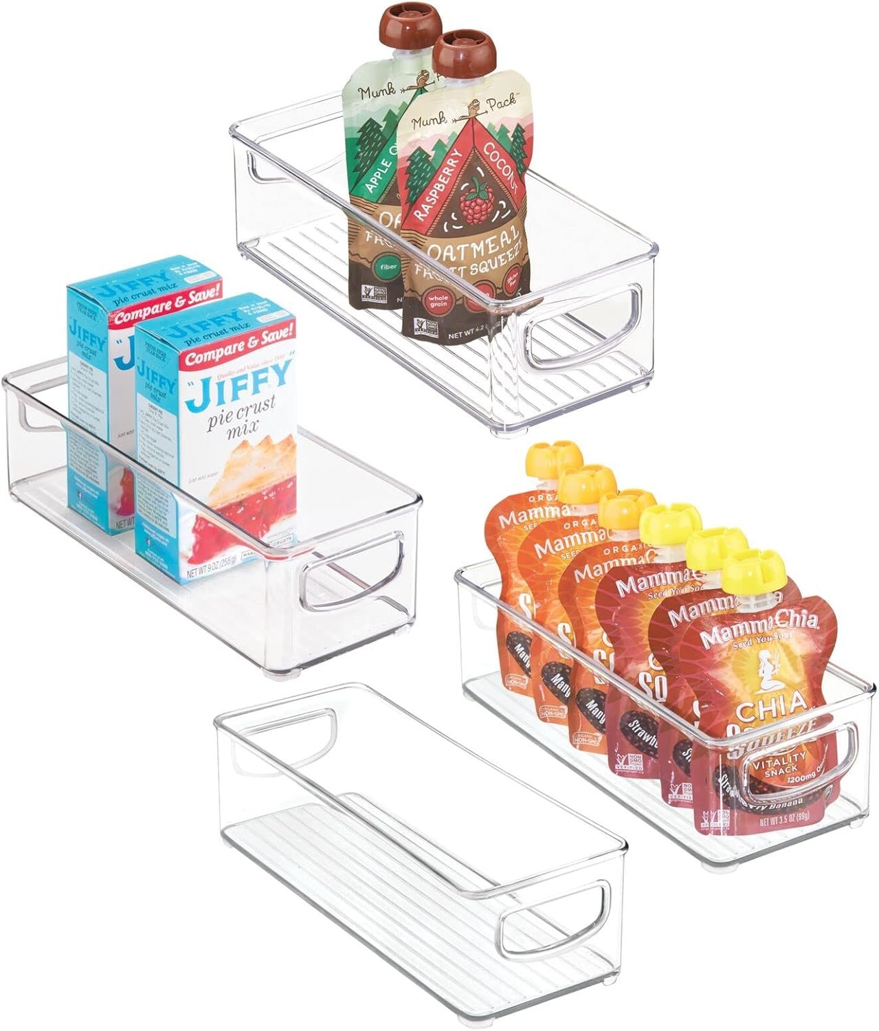 Maximize Your Space: mDesign Clear Stackable Organizing Bins Review