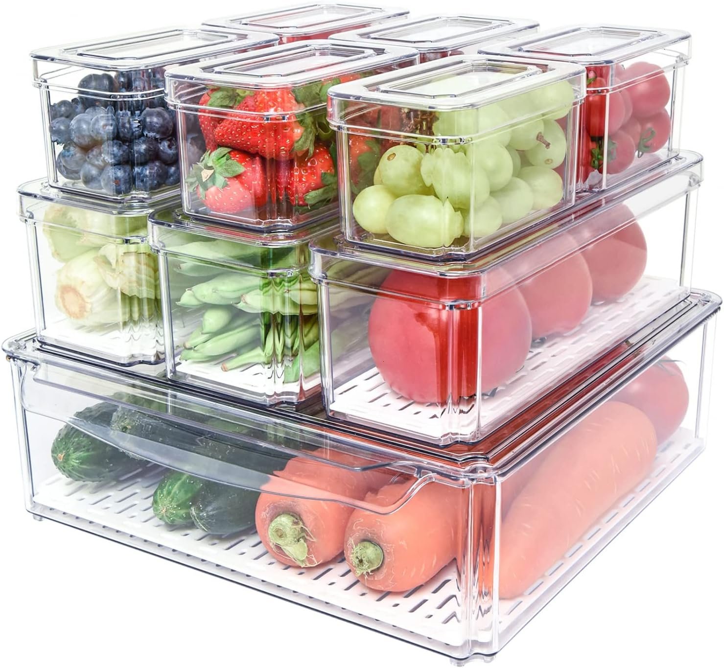 Maximize Your Space: Pomeat 10 Pack Fridge Organizer Review