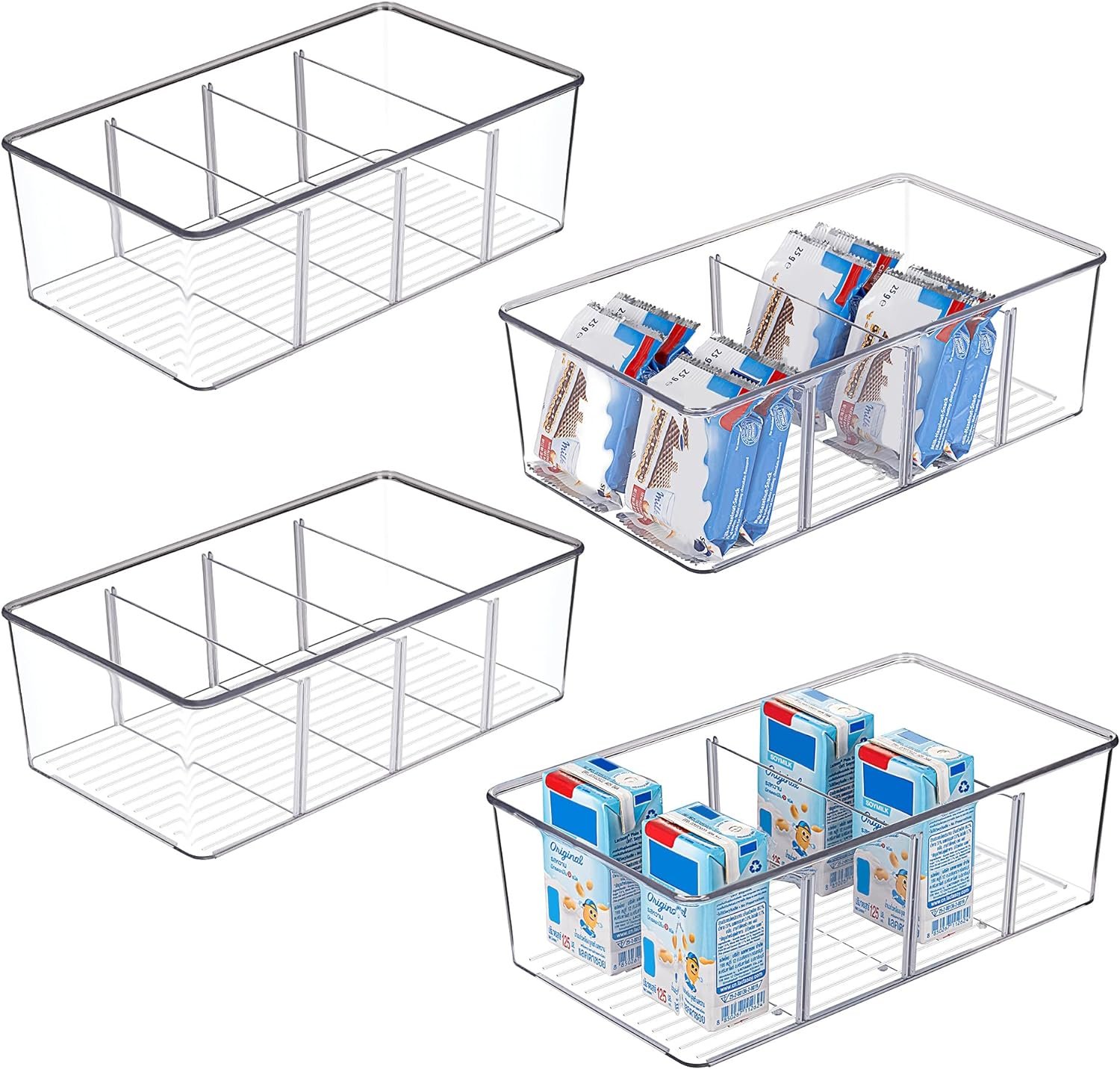 Maximize Your Space: Review of Vtopmart's 4 Pack Food Storage Organizer Bins