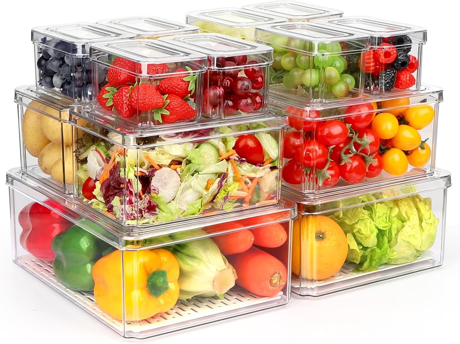 Maximize Your Space: The Ultimate 14 Pack Fridge Organizer Review!