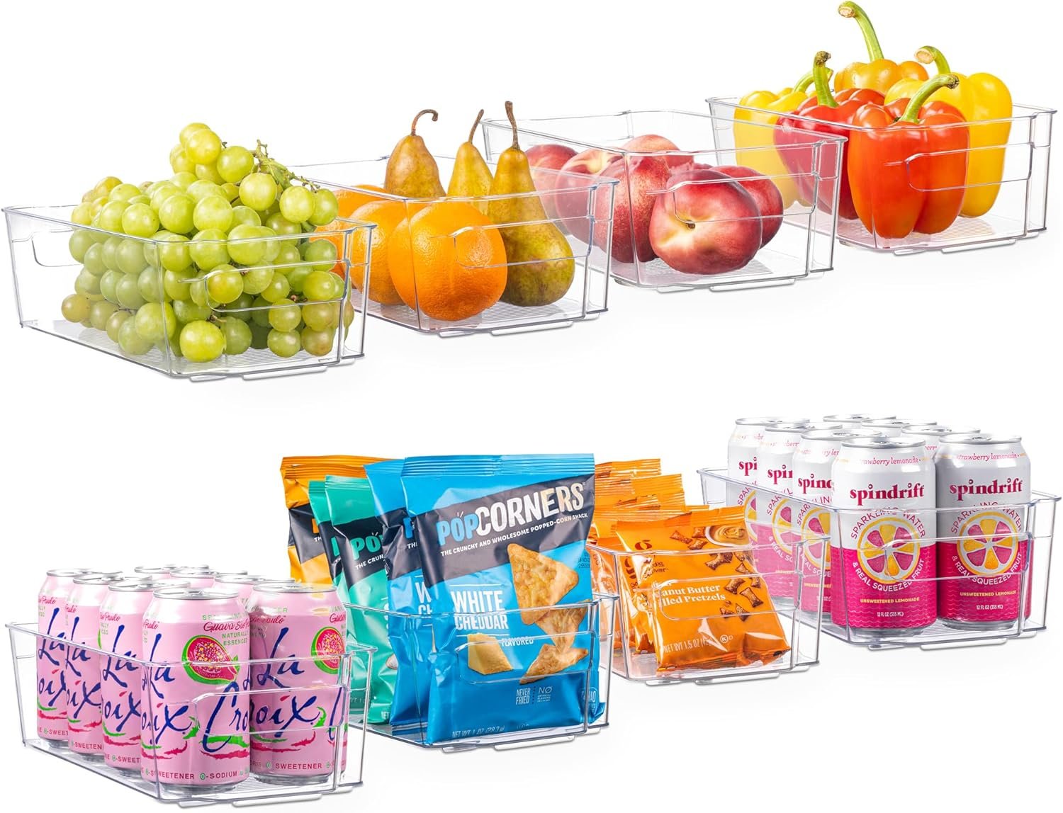 Maximize Your Space: The Ultimate Guide to Oizeir 8 Pack Clear Plastic Fridge Organizer Bins