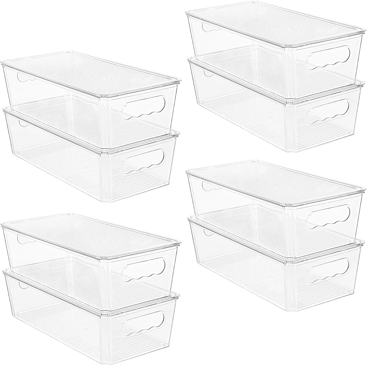 Maximize Your Space: Vtopmart 8-Piece Clear Storage Organizers Reviewed!