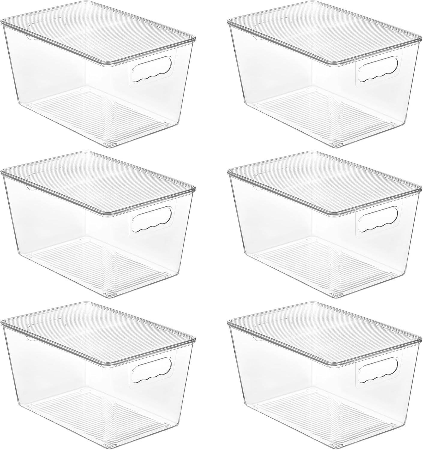Maximize Your Space: Vtopmart Clear Stackable Storage Bins Review