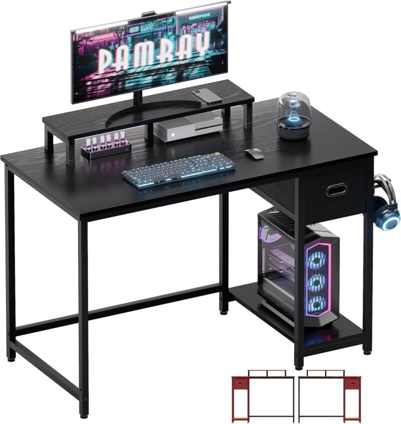 Maximize Your Workspace: Pamray 39 Inch Computer Desk Review
