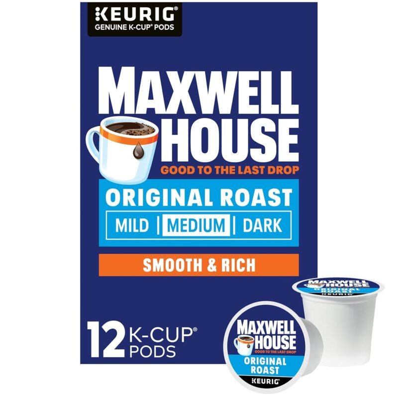 Maxwell House Original Roast: Your Perfect Morning Brew in K-Cups!