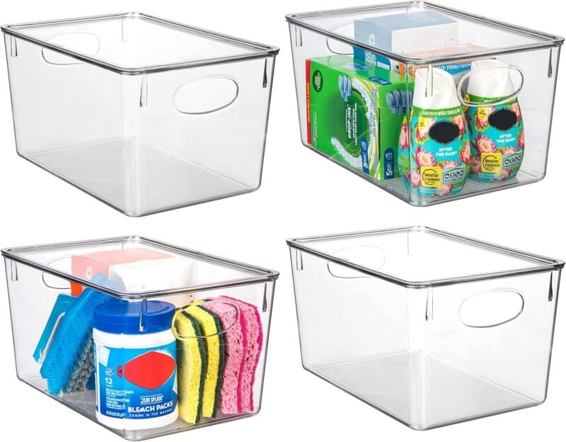 Organize Your Life: ClearSpace Plastic Storage Bins Review