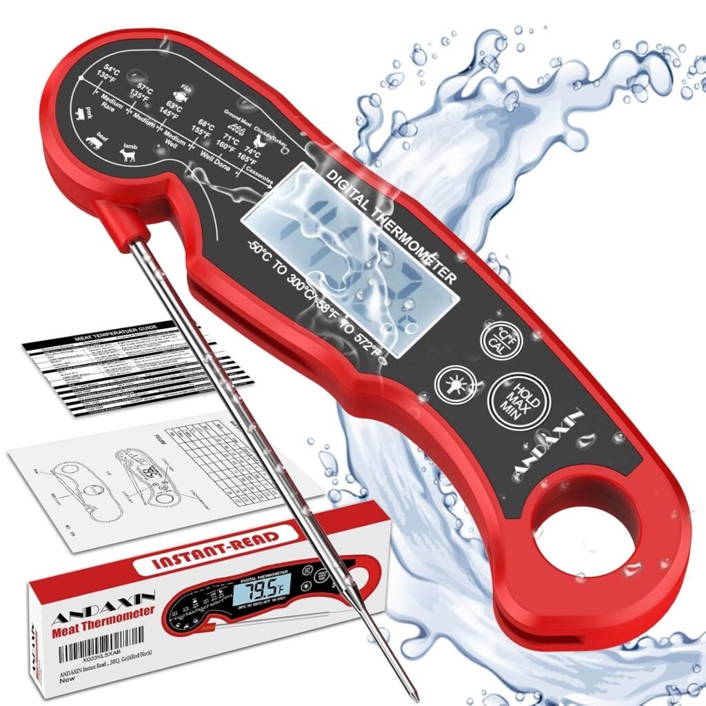 Perfectly Cooked Every Time: ANDAXIN Digital Meat Thermometer Review