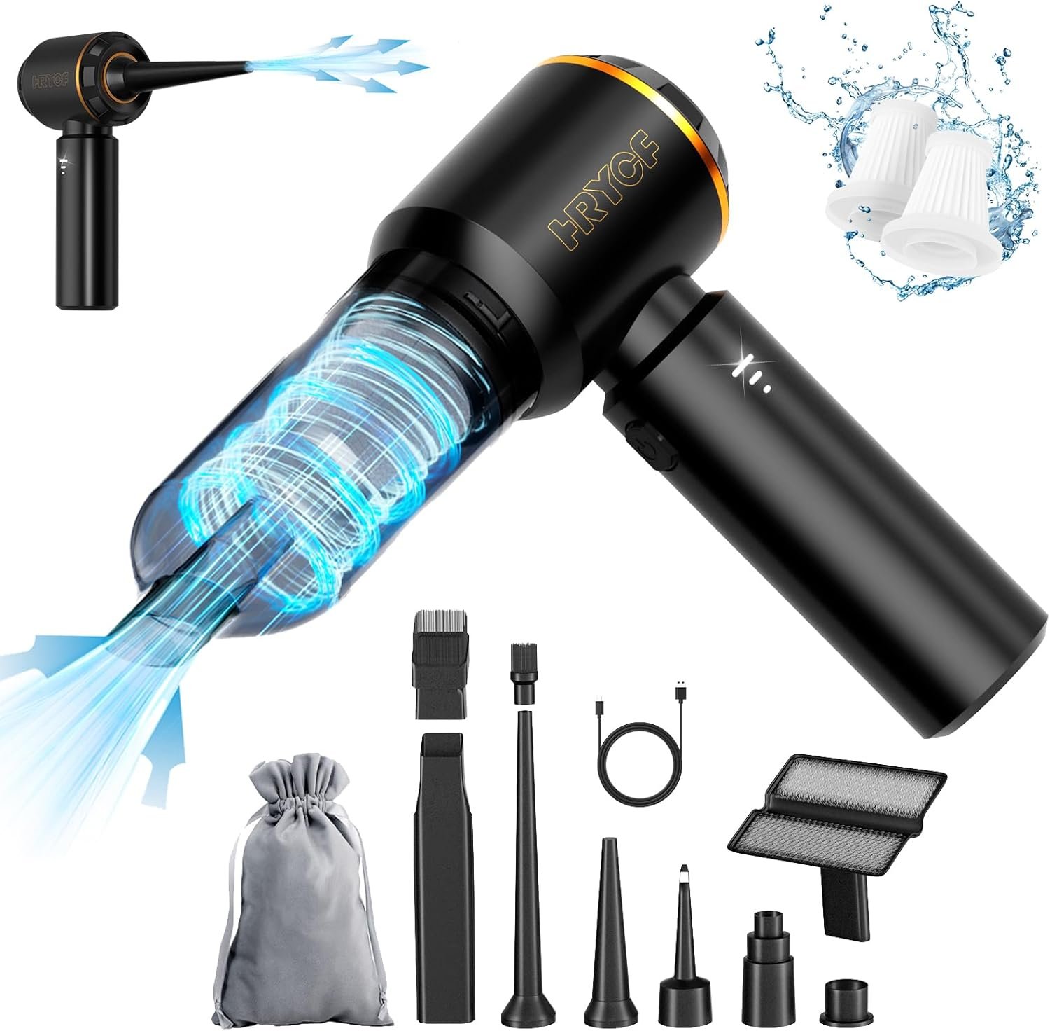 Power Up Your Clean: The Ultimate 4-in-1 Handheld Vacuum Review!