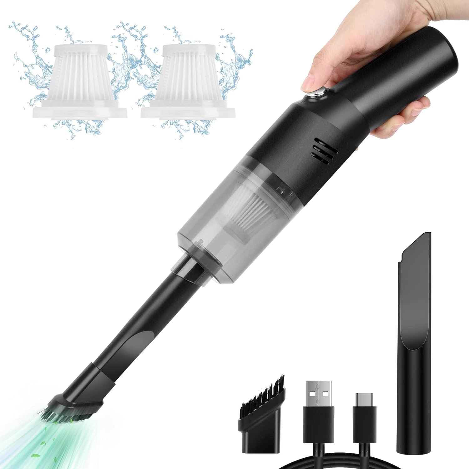 Power Up Your Cleaning: The Ultimate Review of the Portable Mini Car Vacuum!