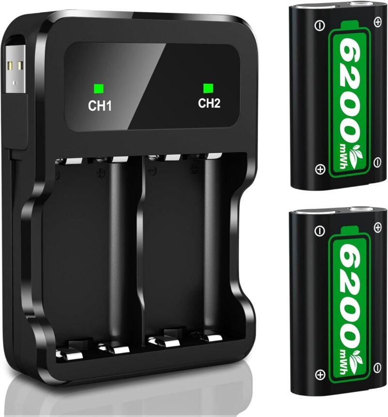 Power Up Your Game: Ponkor Rechargeable Battery Packs for Xbox Review