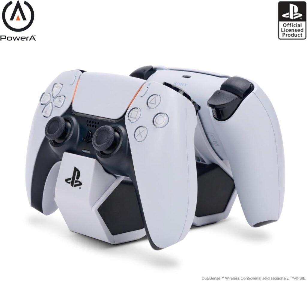 Power Up Your Play: A Review of the PowerA Twin Charging Station for PS5 Controllers