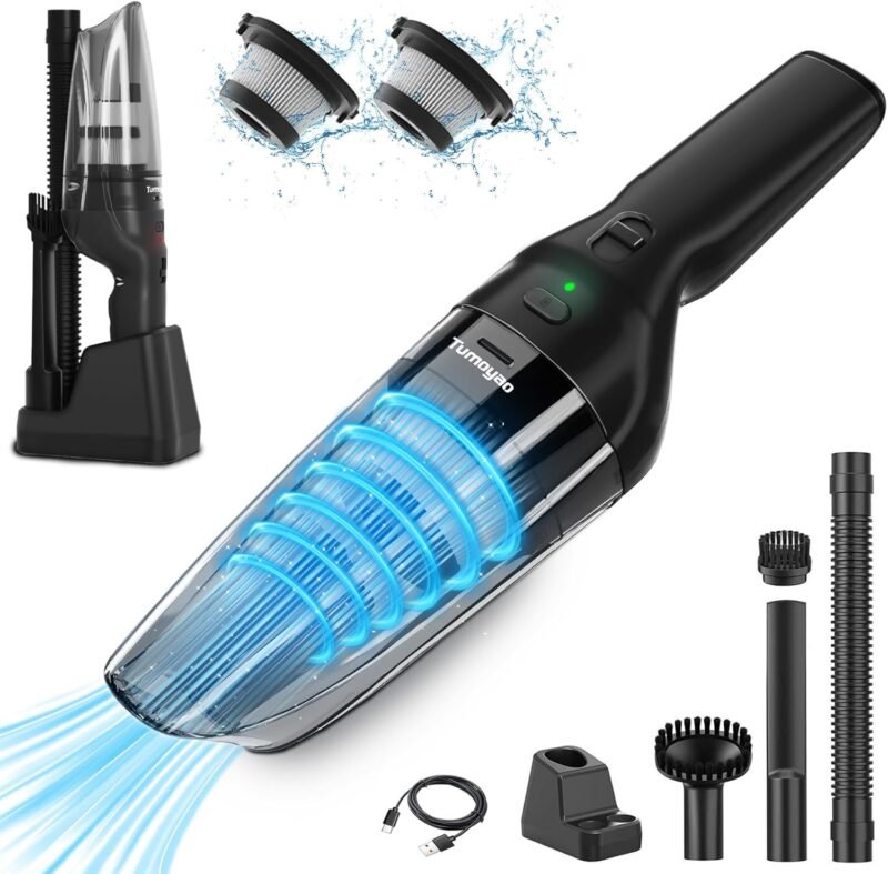 Powerful Clean: The Ultimate Handheld Cordless Vacuum for Your Car and Home