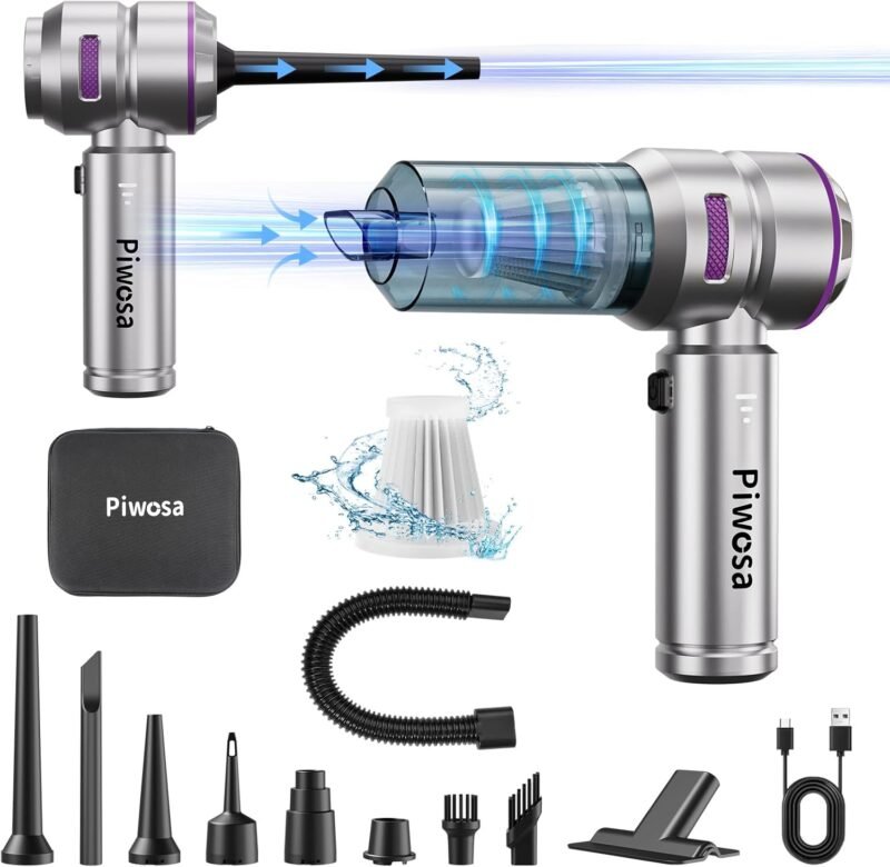 Powerful & Portable: The Ultimate Handheld Vacuum for Home and Car!