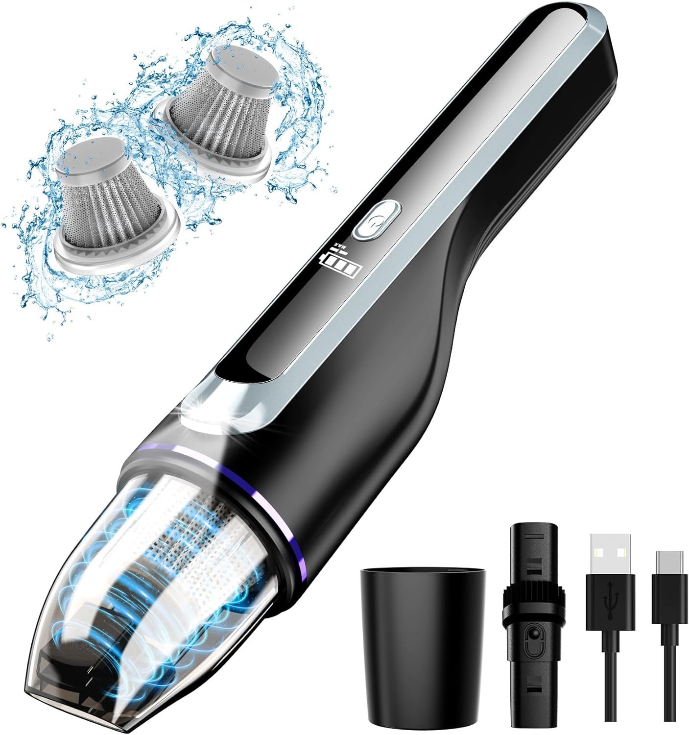 Powerful & Portable: The Ultimate Handheld Vacuum for Home and Car