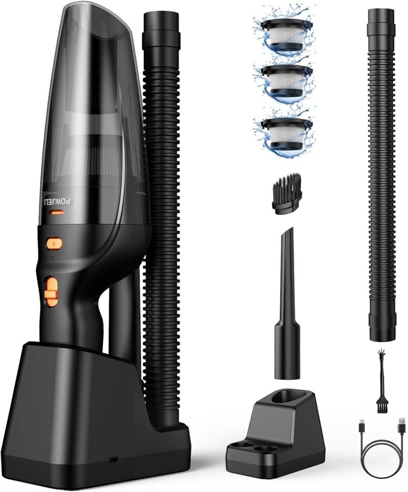 Powerful & Portable: Unleash Cleanliness with the Best Cordless Handheld Vacuum!