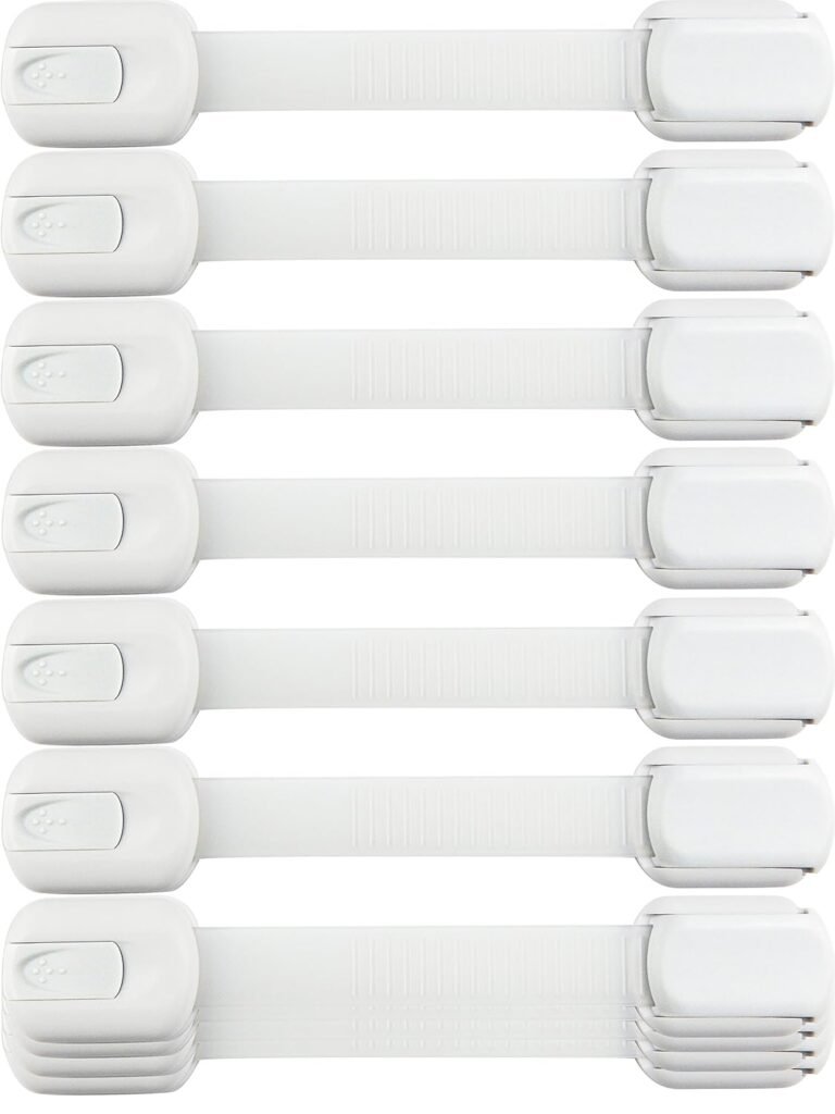 Protect Your Little Ones: Review of the Child Safety Strap Locks (10 Pack)