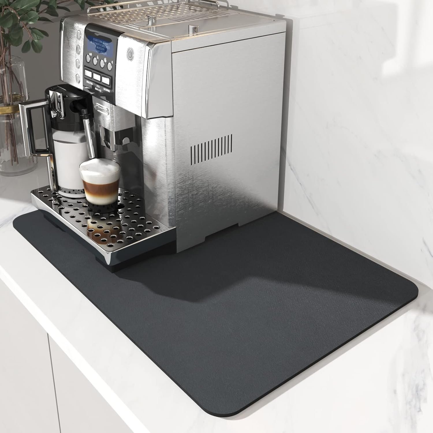 Protect Your Surfaces with the AMOAMI Coffee Mat: The Ultimate Absorbent Solution for Your Kitchen!