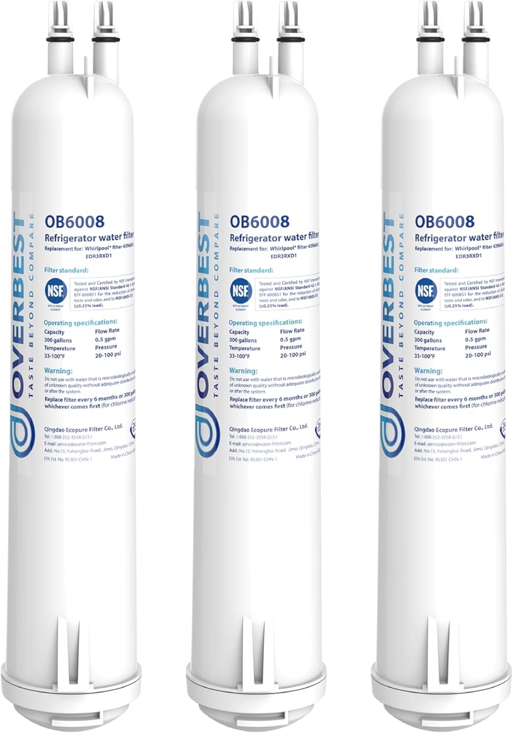 Pure Refreshment: Overbest EDR3RXD1 Water Filter Review