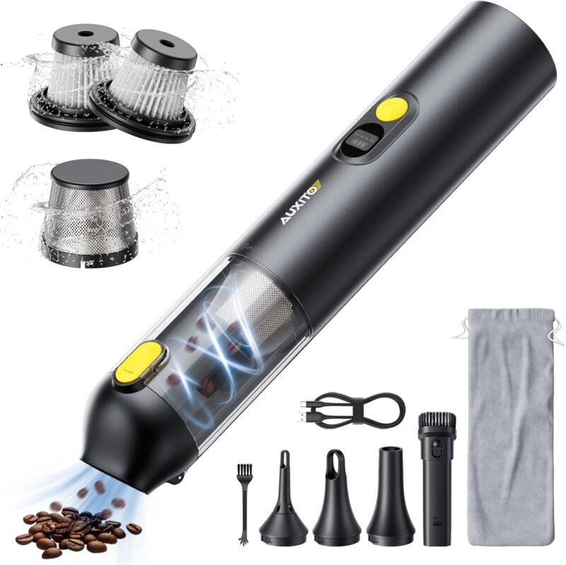 Rev Up Cleanliness: Review of the AUXITO Cordless Car Vacuum with 14,000Pa Suction Power