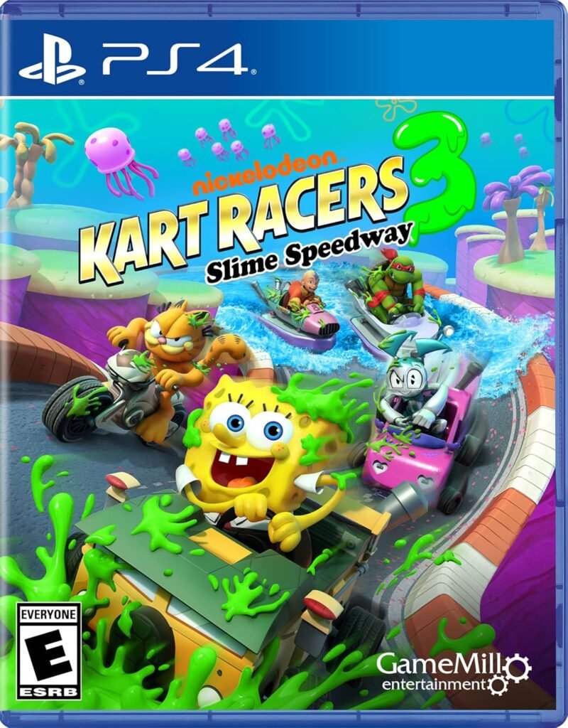 Rev Up the Fun with Nickelodeon Kart Racers 3: Slime Speedway on PS4!