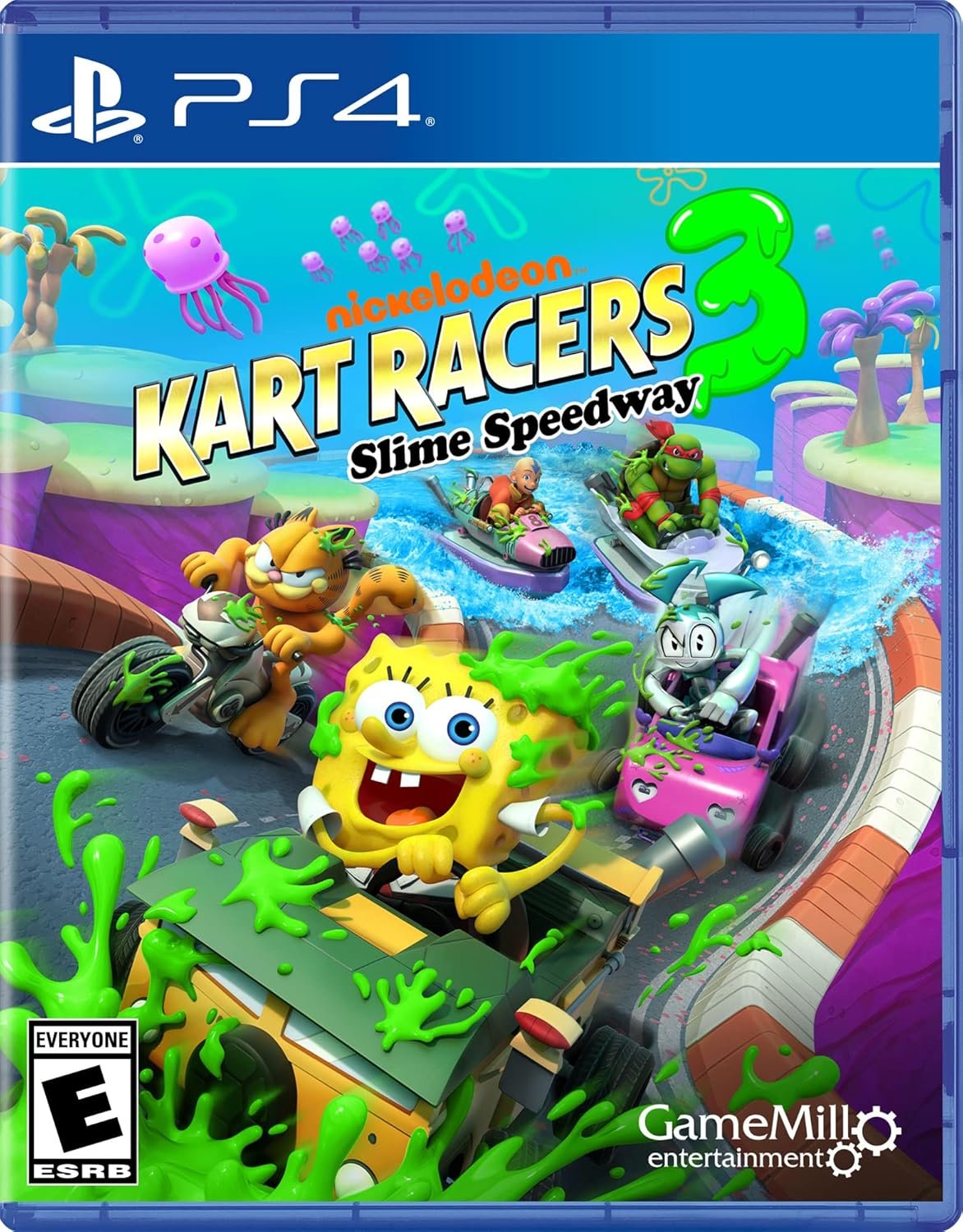 Rev Up the Fun with Nickelodeon Kart Racers 3: Slime Speedway on PS4!