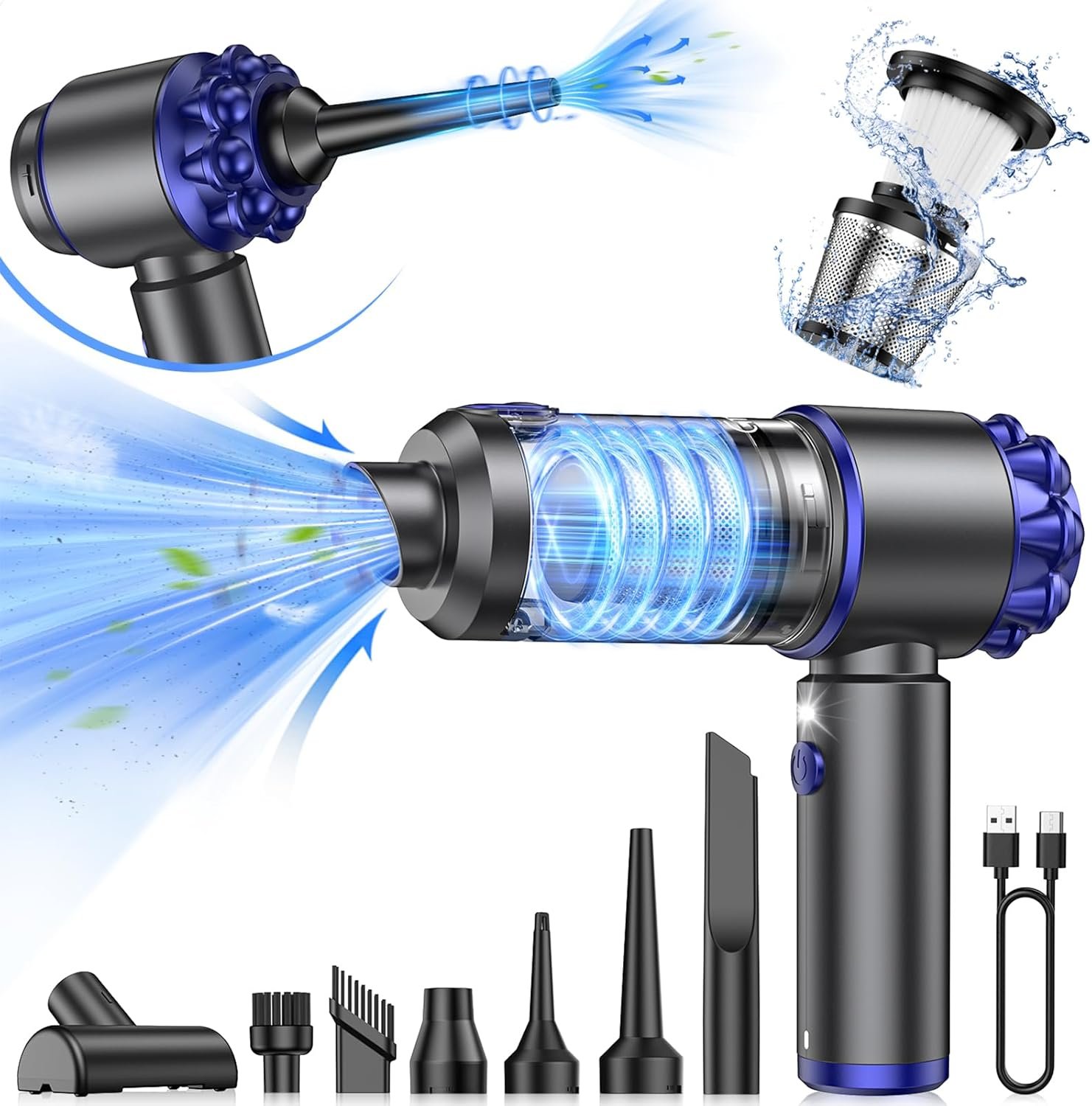 Rev Up Your Clean: G-TING Handheld Car Vacuum Cleaner Review!