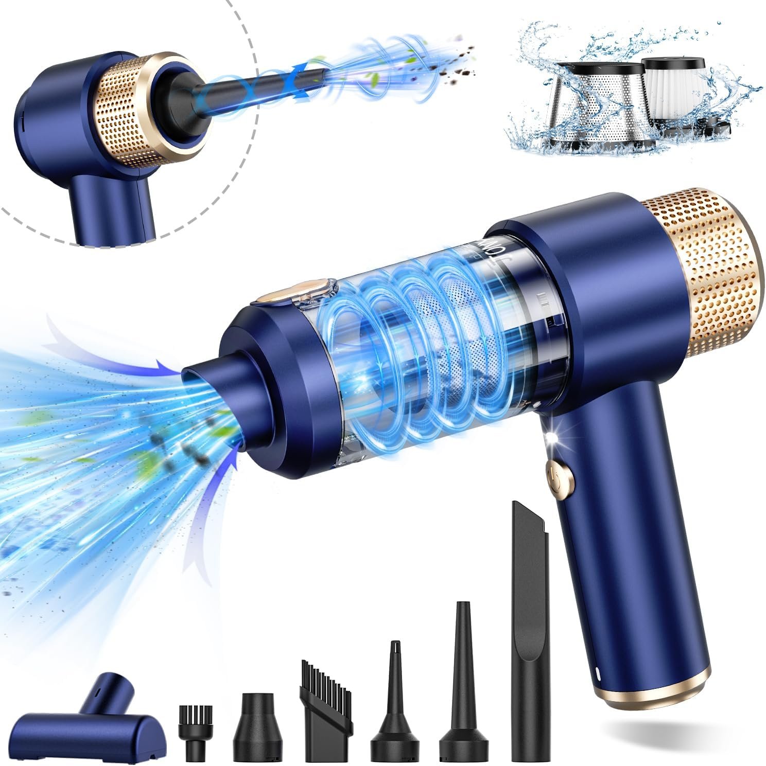 Rev Up Your Clean: JONYJ Handheld Car Vacuum Cleaner Review