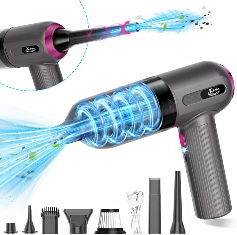 Rev Up Your Clean: KMM 4-in-1 Handheld Car Vacuum Review