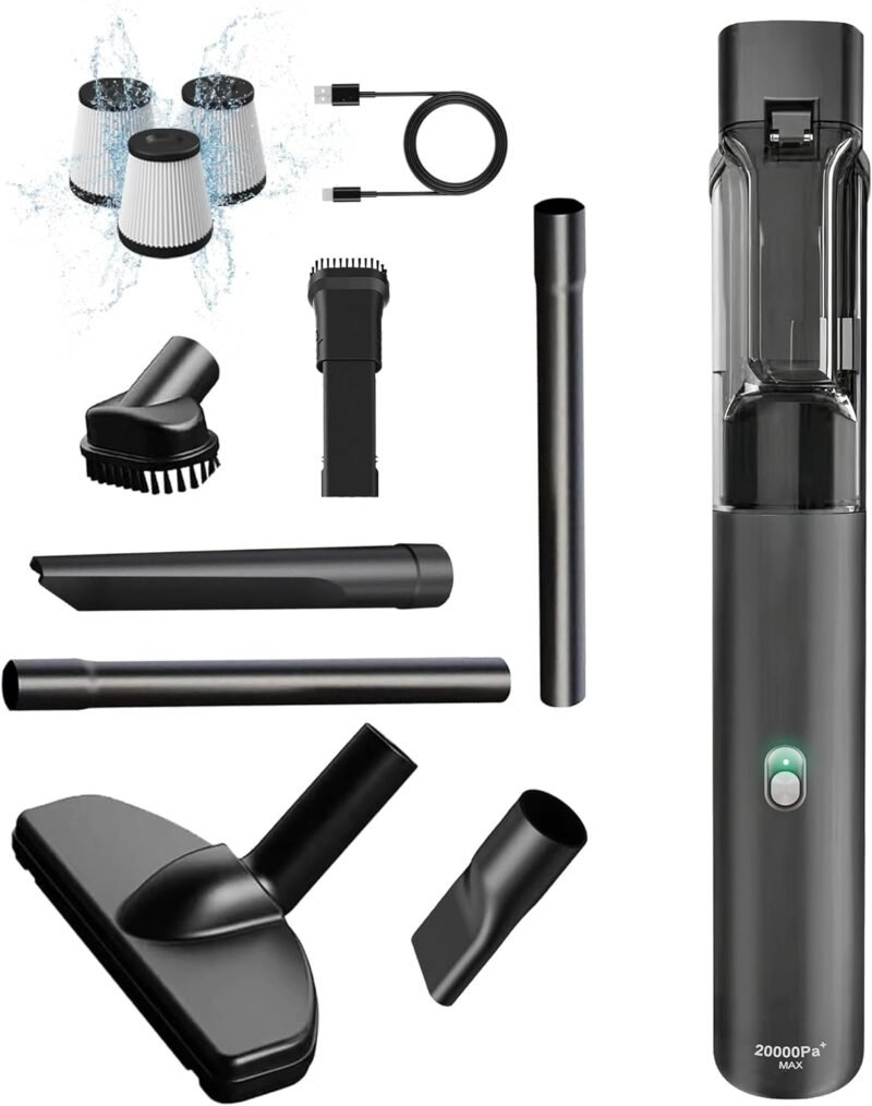 Rev Up Your Clean: The Ultimate Portable Car Vacuum Review!