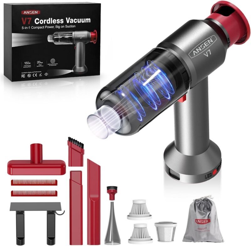 Rev Up Your Clean: The Ultimate Review of the Ansen Portable Car Vacuum Cleaner