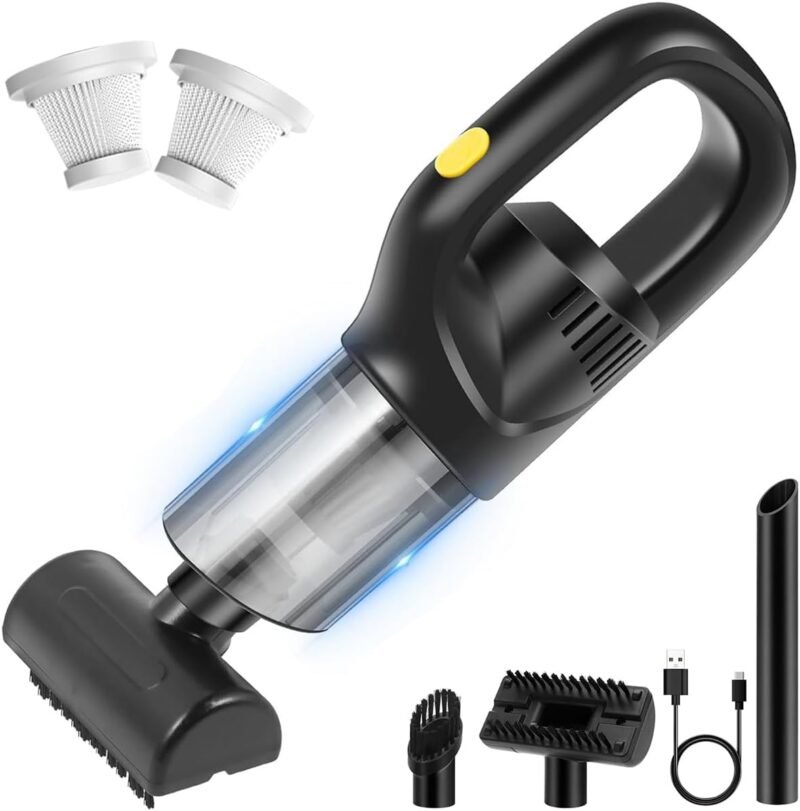 Rev Up Your Clean: The Ultimate Review of the Cordless Handheld Car Vacuum!