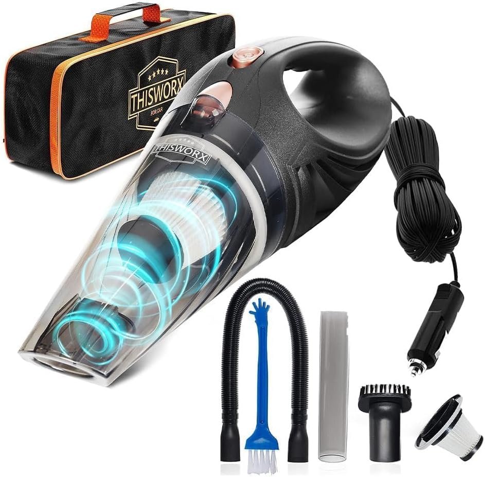 Rev Up Your Clean: Ultimate Review of the Portable Handheld Car Vacuum Cleaner!