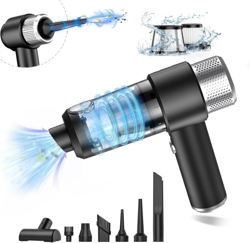 Rev Up Your Cleaning: 7-in-1 High Power Handheld Car Vacuum Review!