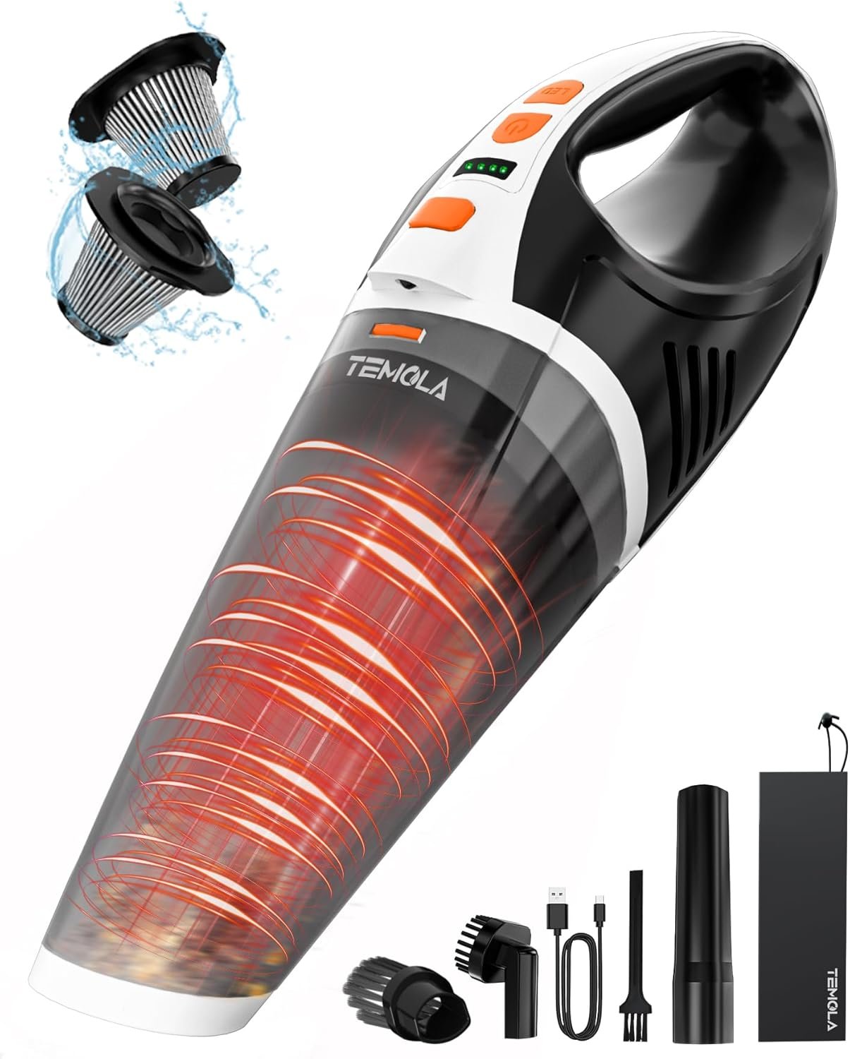 Revamp Your Cleanup: TEMOLA Cordless Handheld Vacuum Review