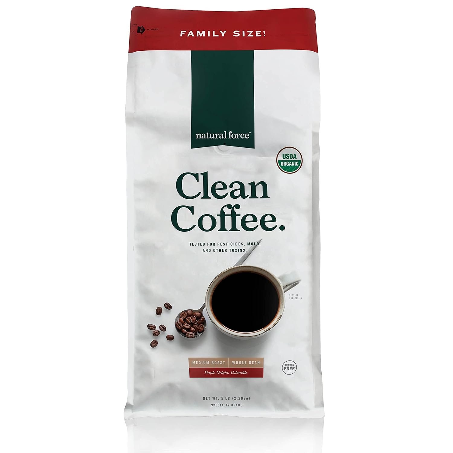 Revitalize Your Brew: Discover the Benefits of Natural Force Bulk Organic Clean Coffee!