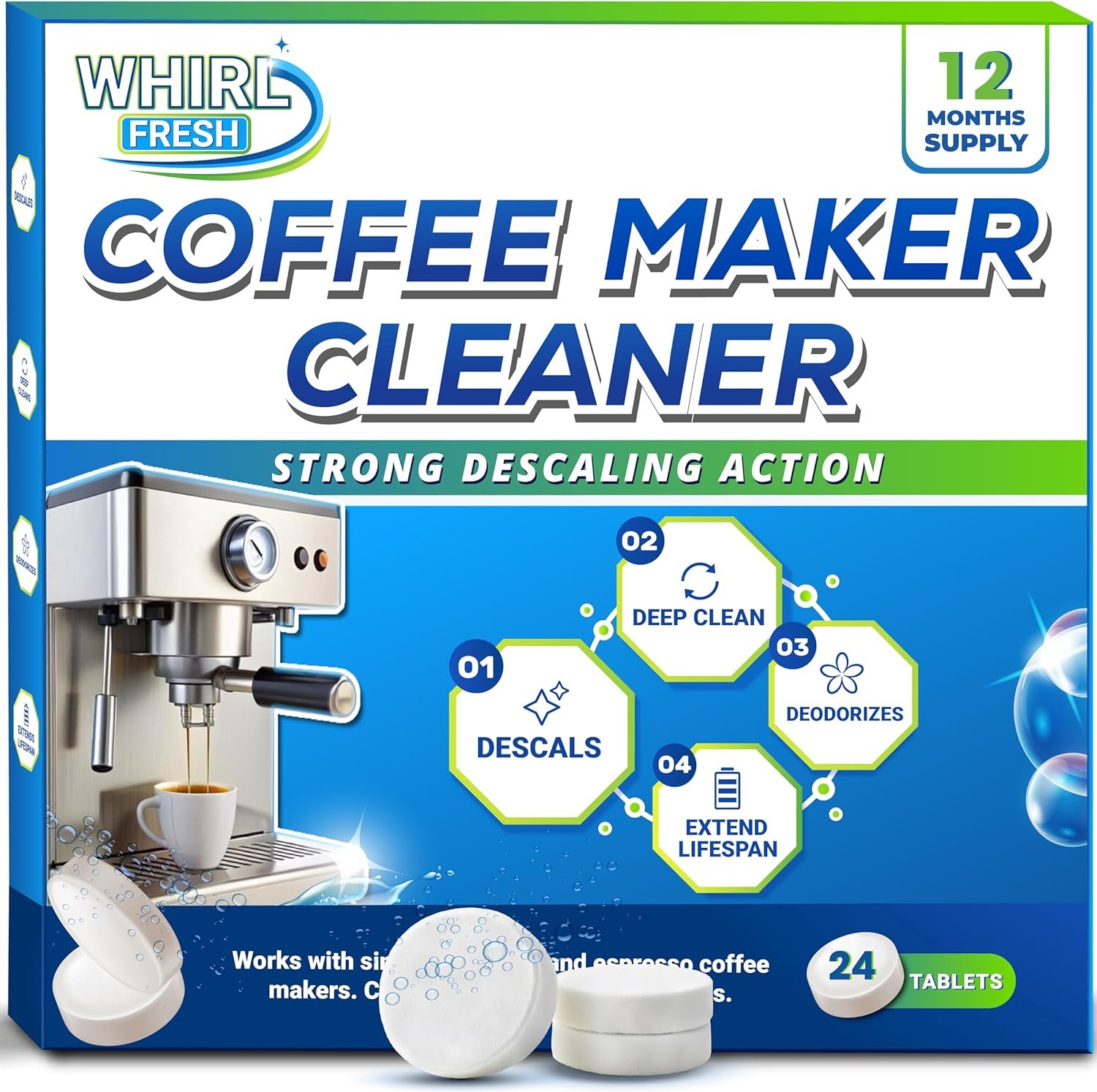 Revitalize Your Brew: Top Review of Coffee Machine Descaler Tablets
