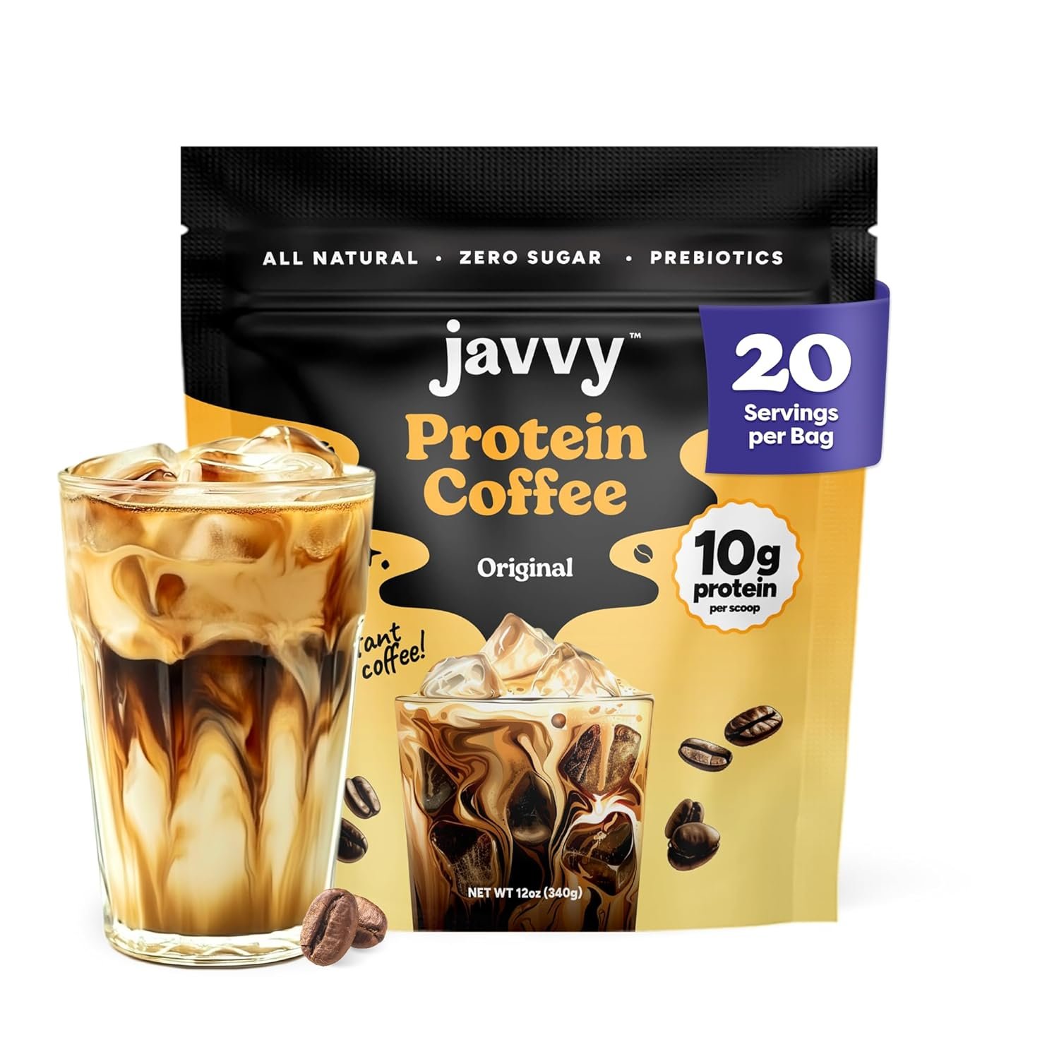 Revitalize Your Day: Javvy Original Protein Iced Coffee Review