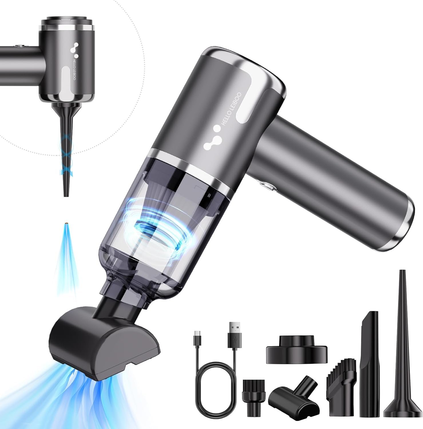 Revitalize Your Space: The Helloleiboo Mini Vacuum Cleaner Reviewed!