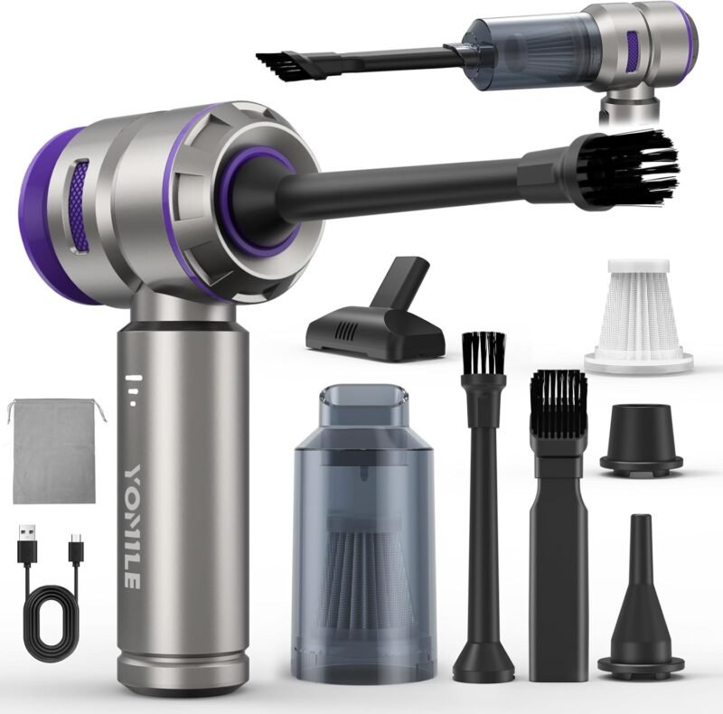 Revitalize Your Space: The Ultimate 2-in-1 Electric Air Duster and Car Vacuum Review!