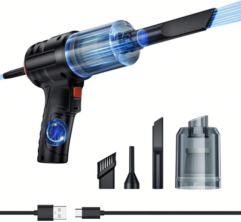 Revitalize Your Tech: The Ultimate 4.6K RPM Keyboard Vacuum Cleaner Review!