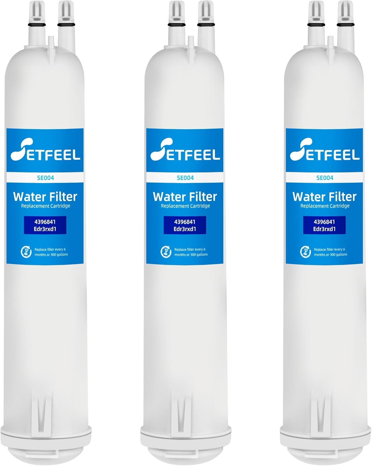 Revitalize Your Water: 3-Pack Filter Replacement for Whirlpool & Kenmore