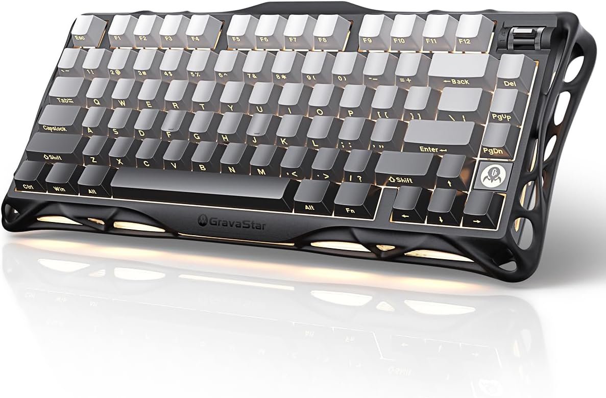 Revolutionize Your Gaming: GravaStar Mercury K1 Wireless Mechanical Keyboard Review
