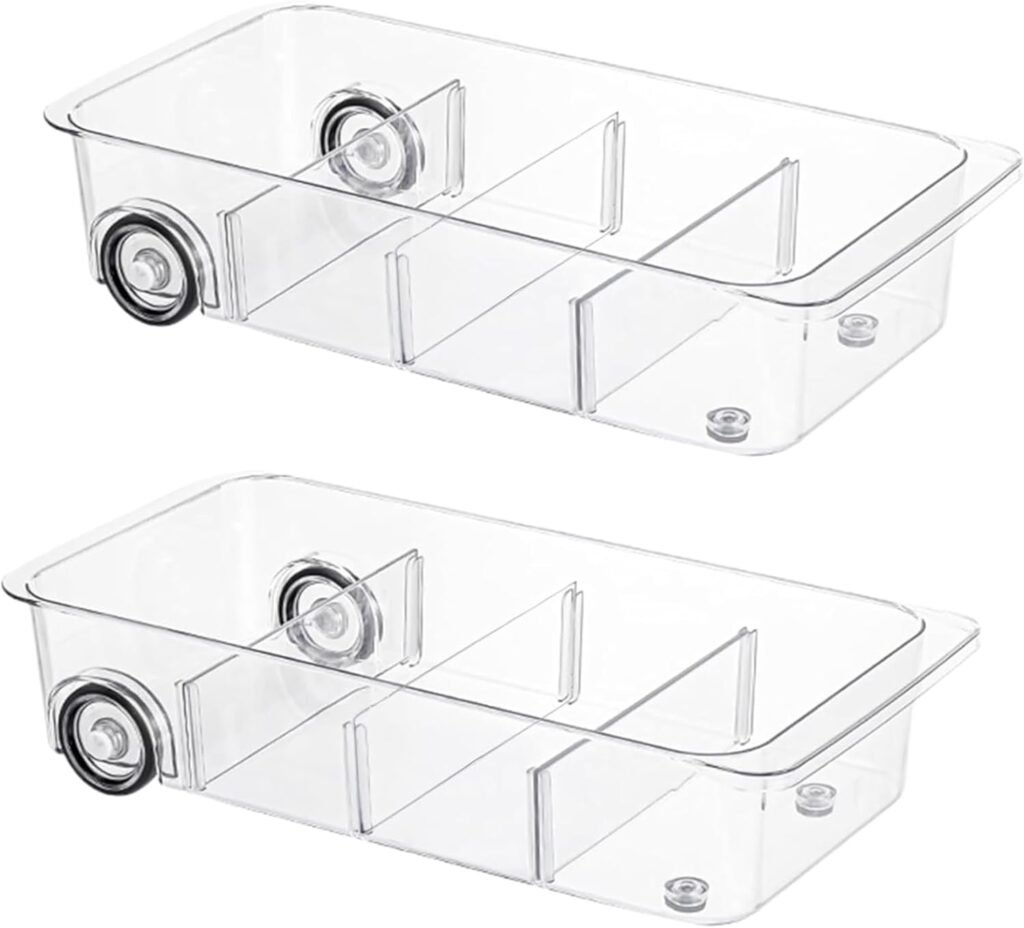 Revolutionize Your Kitchen: A Review of Fridge Organizer Bins with Wheels