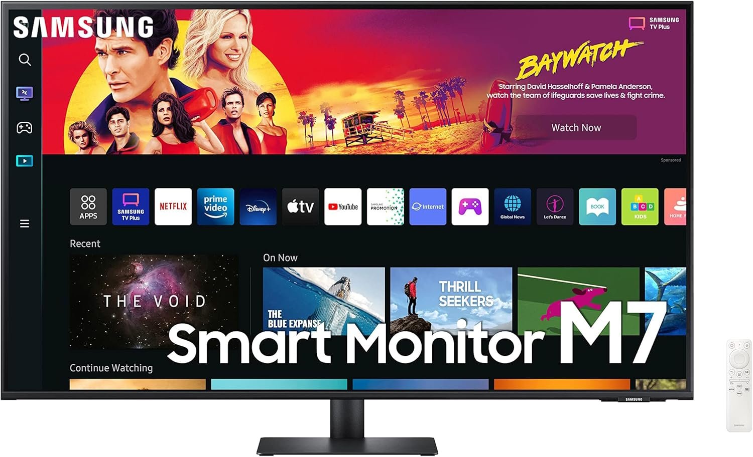 SAMSUNG 43" M70B: The Ultimate 4K UHD Smart Monitor for Gaming and Streaming