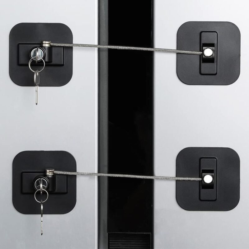 Secure Your Food: A Review of the Fridge Lock 2-Pack for Safety and Peace of Mind