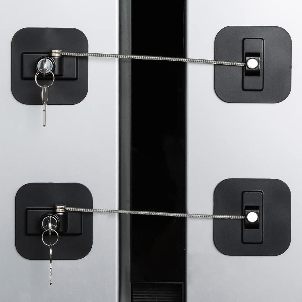 Secure Your Food: A Review of the Fridge Lock 2-Pack for Safety and Peace of Mind
