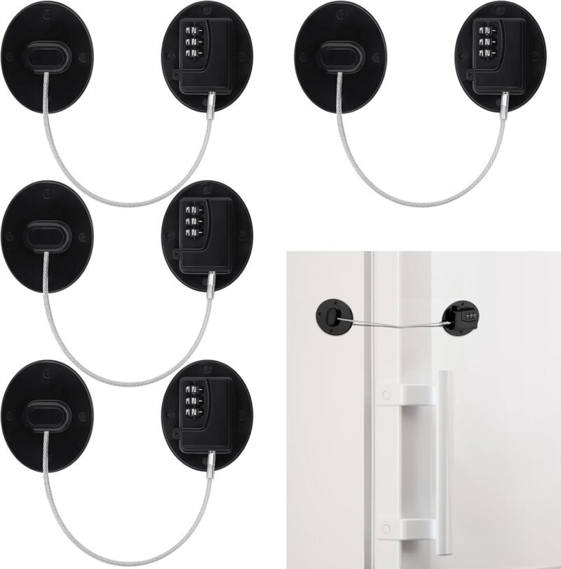 Secure Your Fridge: Top 4 Pack Child Proof Locks Review!