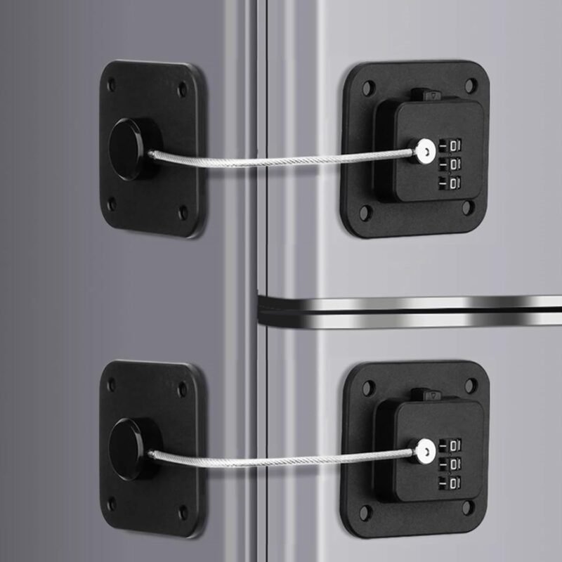 Secure Your Home: Heavy Duty Combination Refrigerator Lock for Ultimate Baby Safety