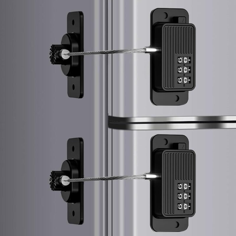 Secure Your Home: Review of the Heavy Duty Combination Refrigerator Lock