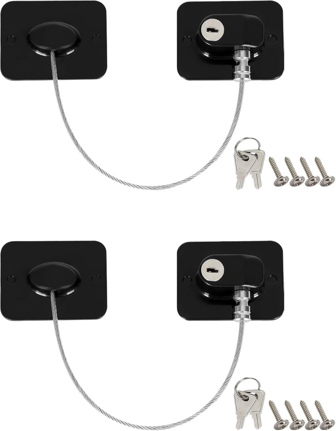 Secure Your Home: Top 2-Pack Refrigerator Lock for Child Safety!
